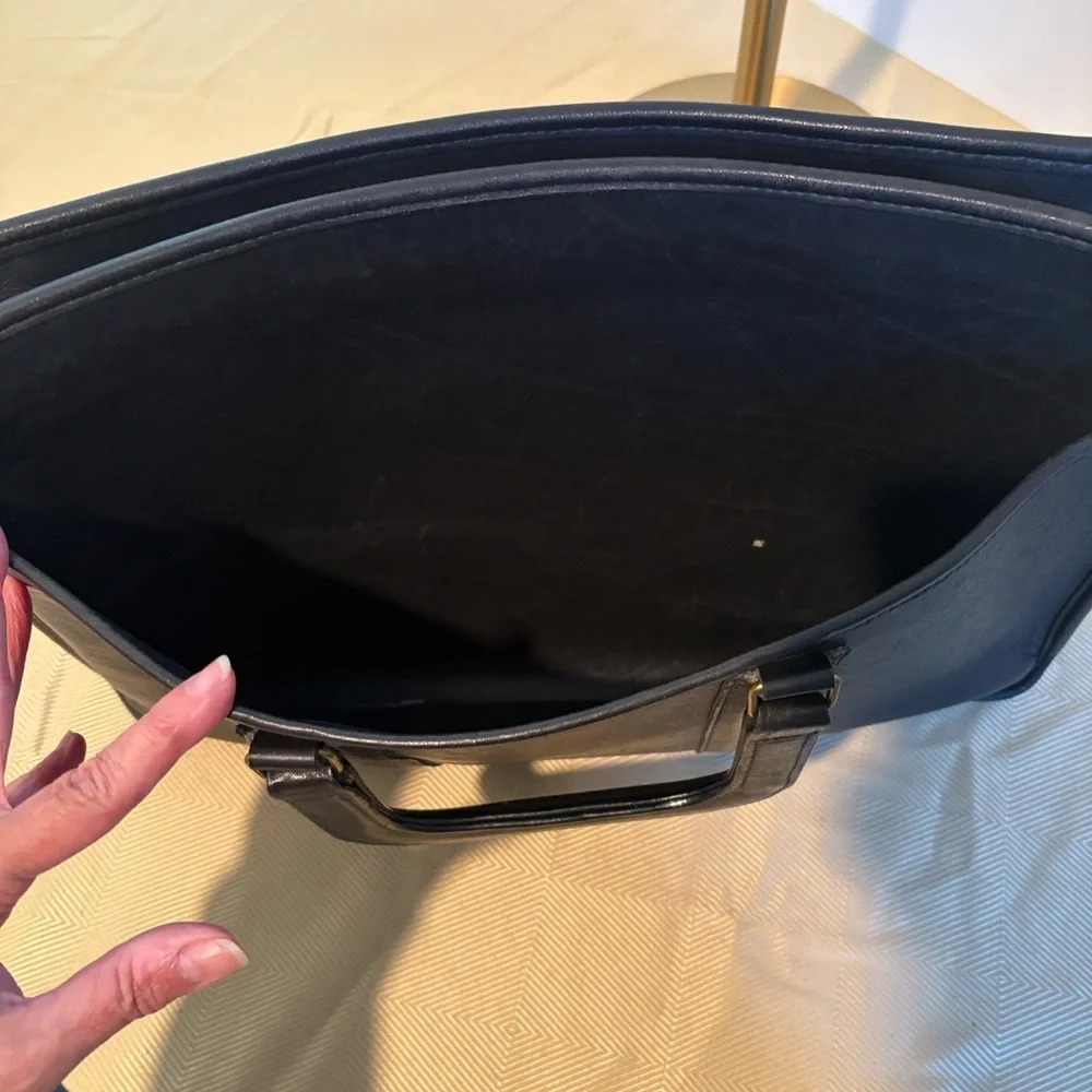 Vintage Coach Bonnie Cashin Slim Unisex Briefcase/Laptop Bag - Picture 10 of 13